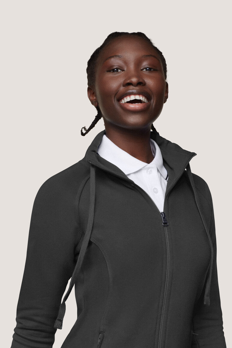 HAKRO Damen Sweatjacke College