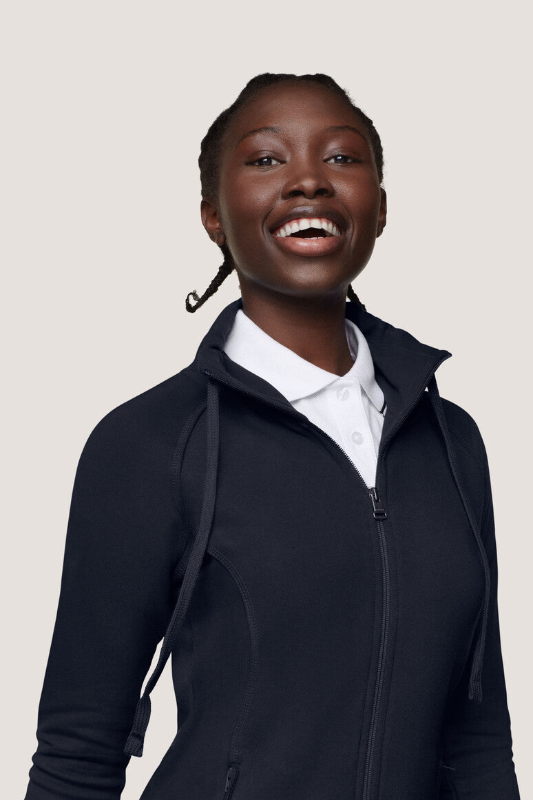 HAKRO Damen Sweatjacke College