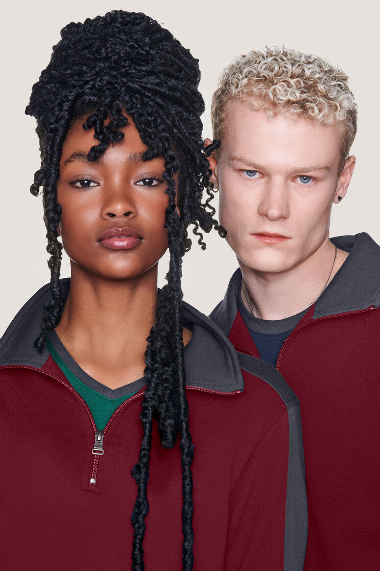 HAKRO Zip-Sweatshirt Contrast MIKRALINAR®