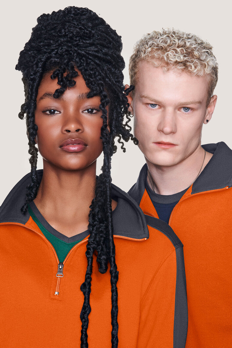 HAKRO Zip-Sweatshirt Contrast MIKRALINAR®