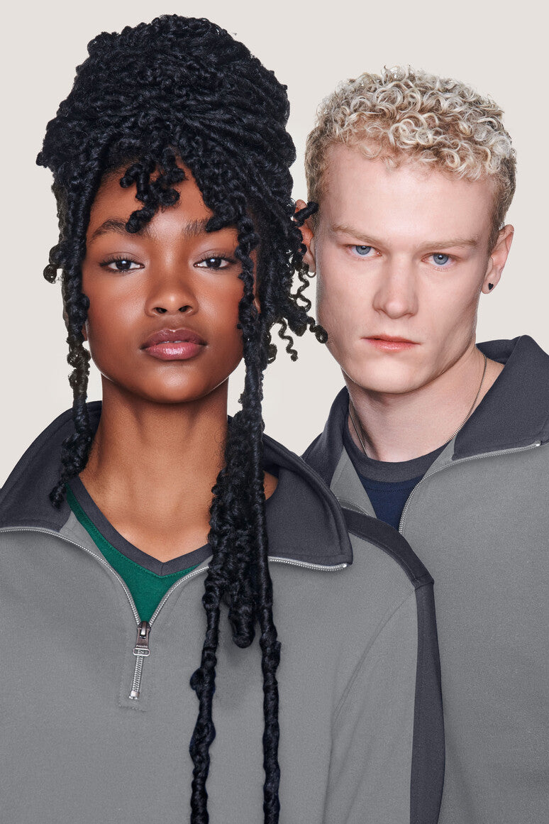 HAKRO Zip-Sweatshirt Contrast MIKRALINAR®