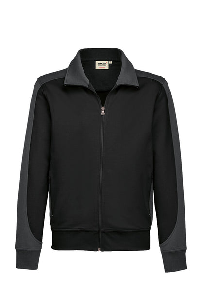 HAKRO Sweatjacke Contrast MIKRALINAR®