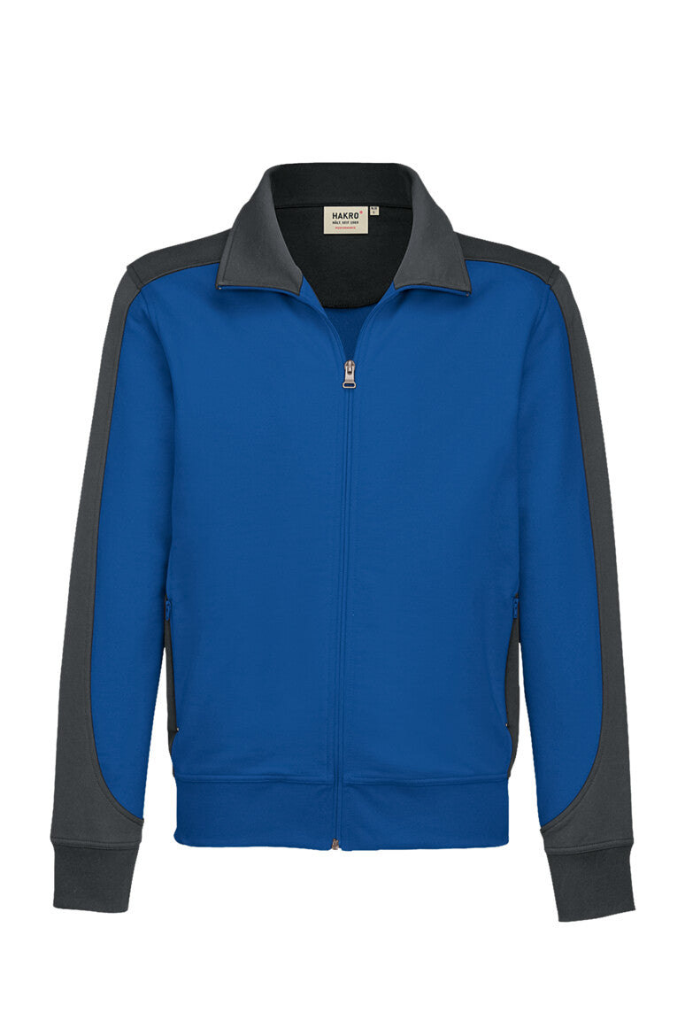 HAKRO Sweatjacke Contrast MIKRALINAR®