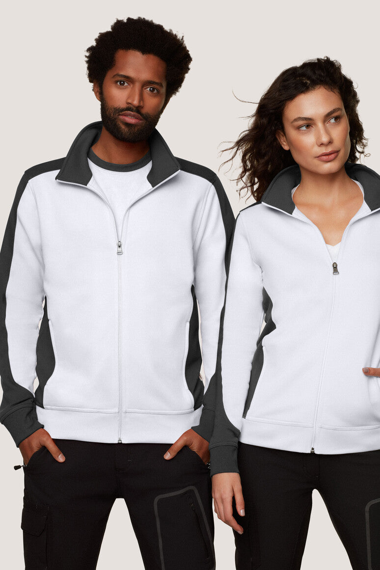 HAKRO Sweatjacke Contrast MIKRALINAR®