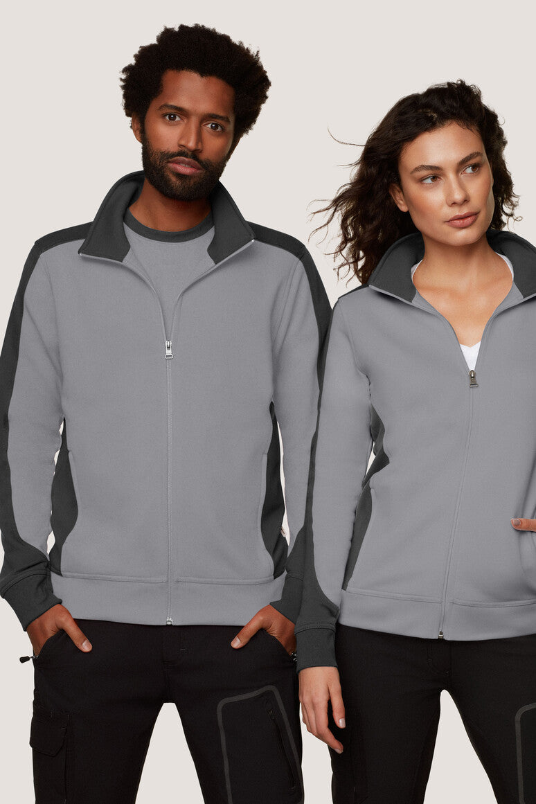 HAKRO Sweatjacke Contrast MIKRALINAR®