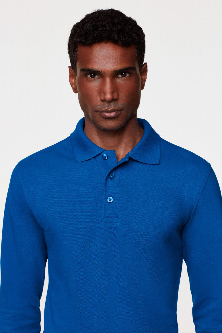 HAKRO Longsleeve-Poloshirt Classic